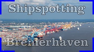 Shipspotting in Bremerhaven mit dem Gyrocopter | 4K