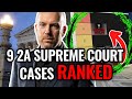 Supreme Court 2A Cases all 9 RANKED! Bruen, Heller, McDonald, Miller, Thompson, Lewis, Cruikshank