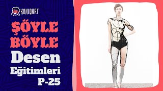 Hızlı Etüt - Online  P-3 ♥ Şöyle Böyle Desen Eğitimleri P25