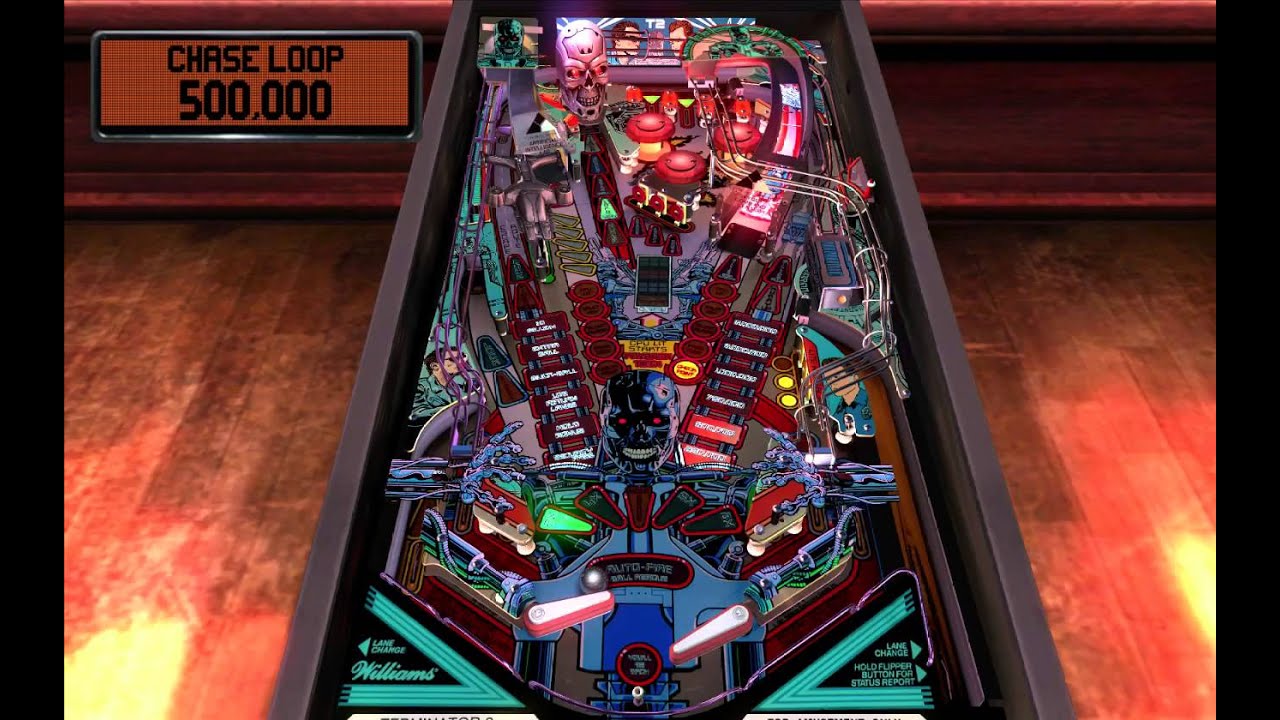 Terminator 2 Pinball Machine by Williams - The Pinball Gameroom