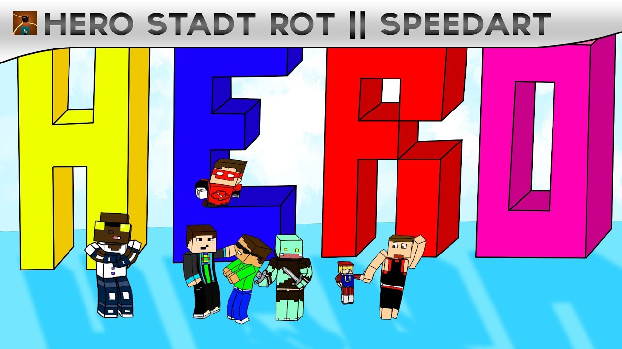 Hero Stadt Rot || Speedart || ArtistArtz