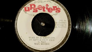 MAX ROMEO ~War in a Babylon it's sipple Out Deh