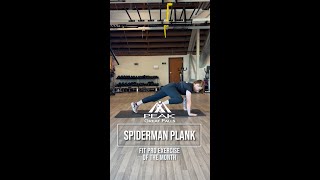 Bored with planks Try this Spiderman variation!