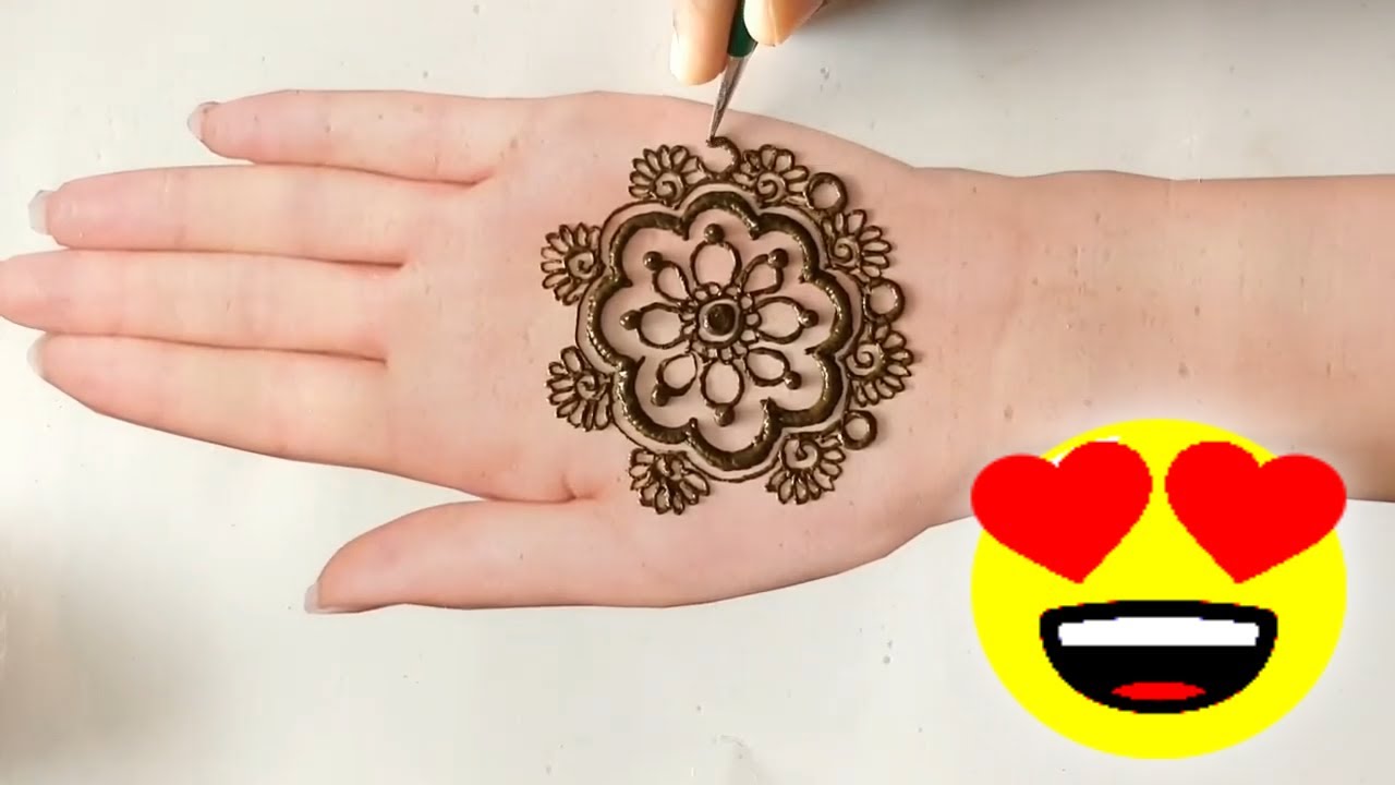 easy mehndi designs for back hands| New mehndi design 2018 download ...