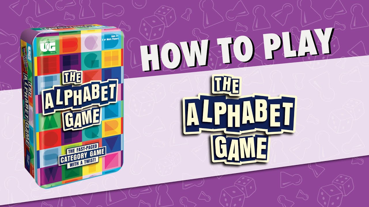 How To Play: The Alphabet Game - YouTube