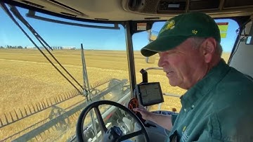 2022 AAC Synergy Barley Harvest Video