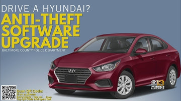 Hyundai offering free upgrade to anti-theft software