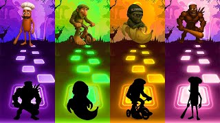 BRR BRR PATAPIN 🆚 UDIN DIN DUN 🆚 TRALALERITOS 🆚 TUNG TUNG SAHUR - Tiles Hop EDM Rush Who is best? screenshot 4