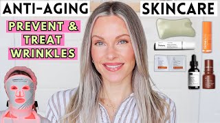 RESULTS GUARANTEED! 7 ANTI-AGING PRODUCTS TO MINIMIZE FINE LINES &amp; WRINKLES || THESE ACTUALLY WORK!