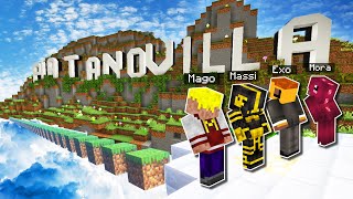 APARECE UN PARKOUR EN PLATANOVILLA EN MINECRAFT