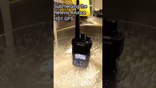 Retevis Ailunce HD1 GPS waterproof test #shorts