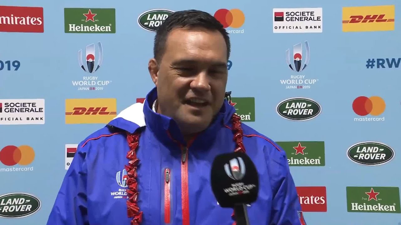 Samoa head coach Steve Jackson on RWC 2019 sevens rugby sydney
