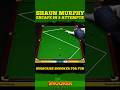 Murphy escape in 5 attempts 🔥| #shorts #youtubeshorts #trending #snooker #ding #juddtrump #ronnie