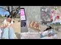vlog de primavera no Japão ♡°୭ 🌸piquenique no sakura,comprinhas,trem,cidade grande..e etc🍡🤍