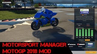 Managing A MotoGP Team - Motorsport Manager With MotoGP 2018 Mod screenshot 3