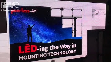 InfoComm 2017: Peerless-AV Introduces Its Flat Wall Mount for Direct View LED Displays