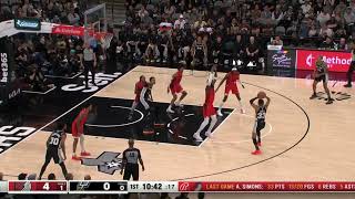 Spurs Playbook: Double Curl Stagger (SLOB)