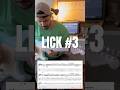 Aprenda Este Lick 3 de Guitarra com Partitura 🎸 | Dicas e Técnica