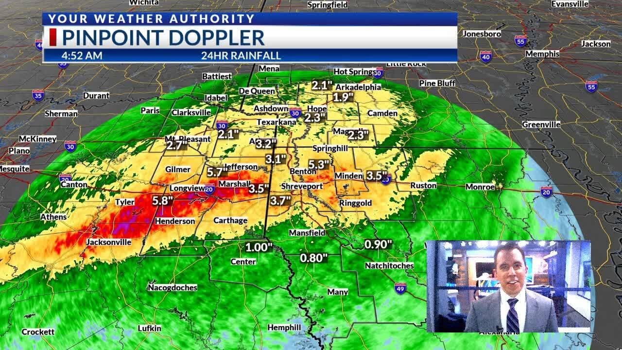 Thunderstorms return Thursday and Friday - YouTube