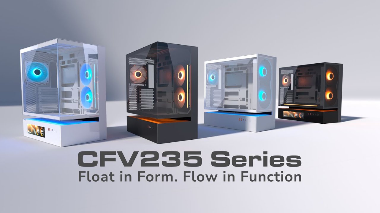 COUGAR CFV235 Vision ATX Mid-Tower Central Floating Ventilation