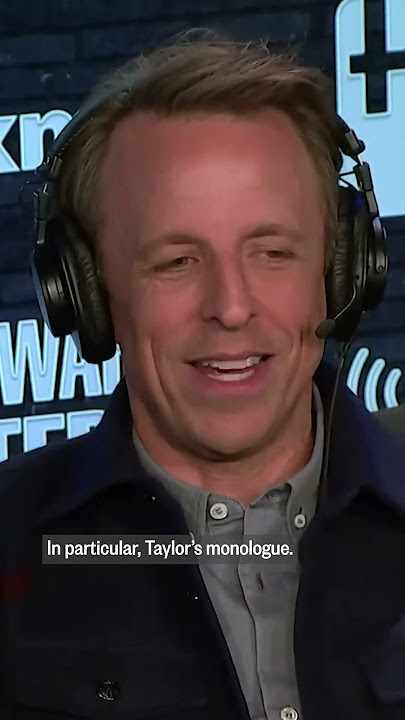 Seth Meyers calls Taylor Swift’s ‘SNL’ monologue ‘perfect’