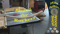 Rocking Chair Build #3 Steam Bending Rockers 