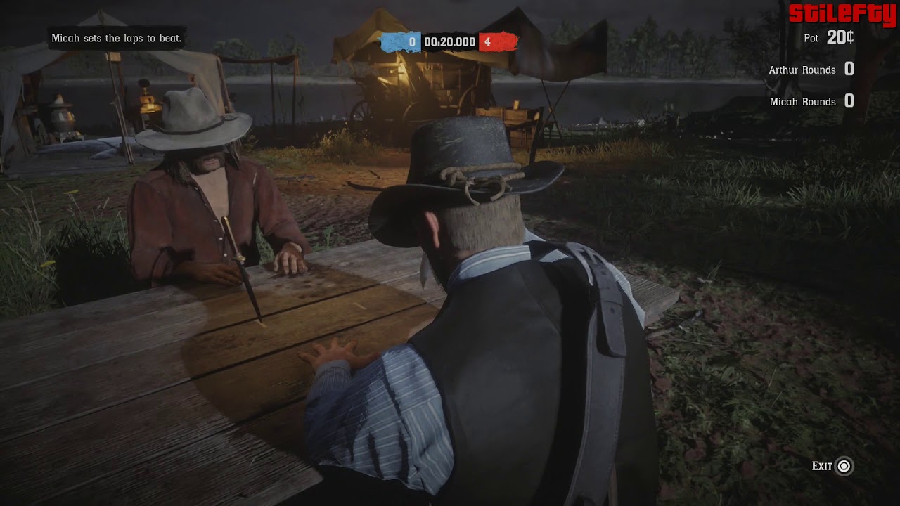 Red Dead Redemption 2 PS4 Companion Activity 5 Five Finger
