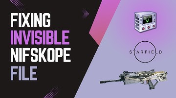 Fix Invisible mesh in NIF-file (Fo76Utils Guide)