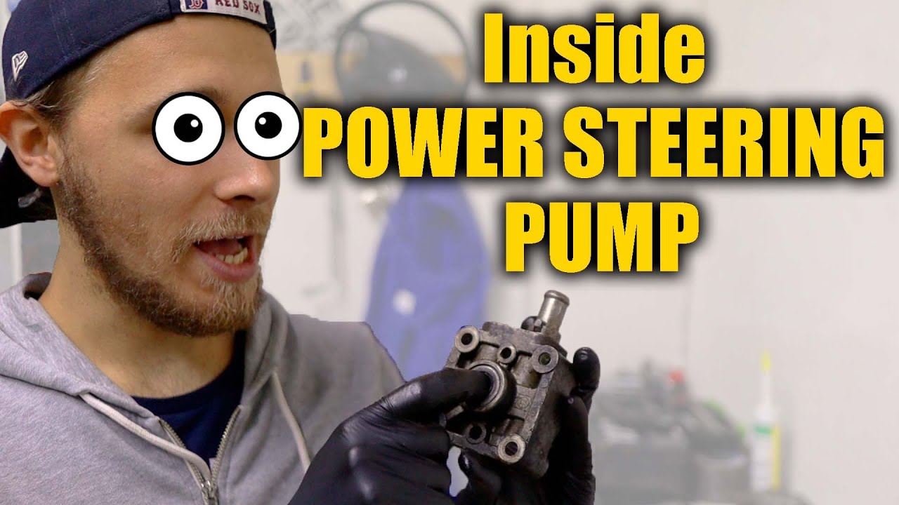 How to disassemble POWER STEERING PUMP from N42B20 e46 BMW YouTube