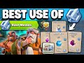 Best way to use raid medals in clash of clans after 2024 trader new update