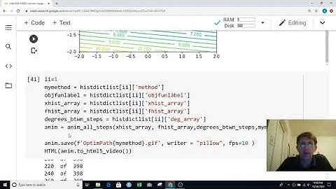 math560 M080pt2l python code results vs steepest descent