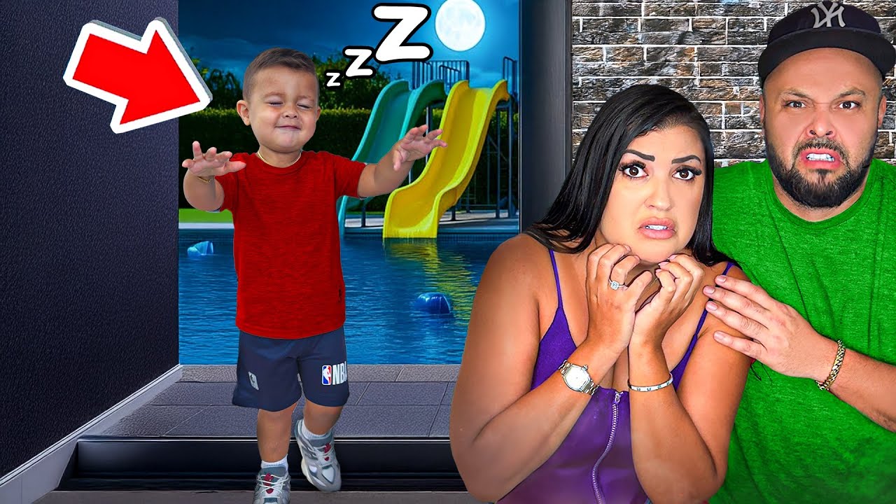 Мы засняли на камеру нашего сына, ХОДЯЩЕГО ВО СНЕ!