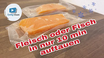 Kann man Fisch bei Zimmertemperatur auftauen?