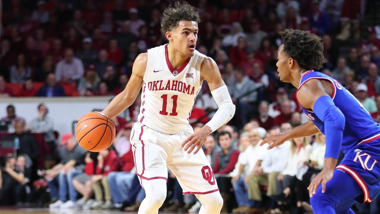 trae young college jersey