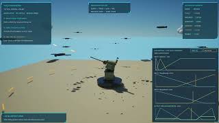 Information AI Turret vs Drone Swarm — Live Fuzzy Logic Fire Control (UE5) Update
