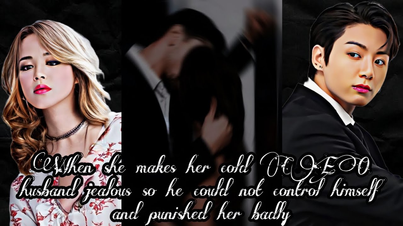 When she makes her cold CEO husband jealous ।। english #Jikookffoneshot👿 3k subs special  #kookminff