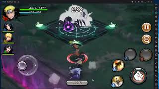 How to Play NARUTO X BORUTO NINJA VOLTAGE on Pc Keyboard Mouse Mapping with Nox Android Emulator screenshot 1