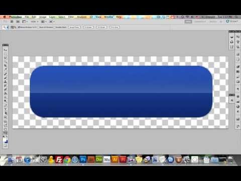 Video: How To Draw A Button In Photoshop