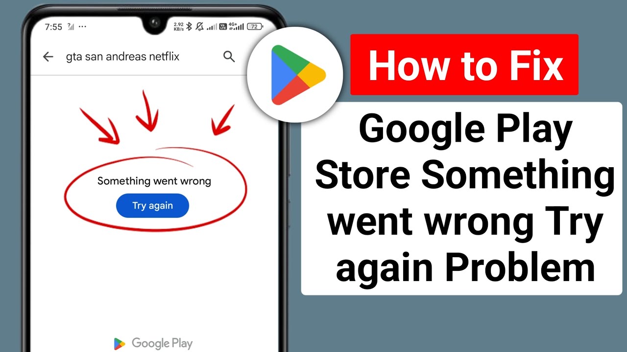 How to Fix Google Play Store “Something Went Wrong, Try Again” Problem (2025)