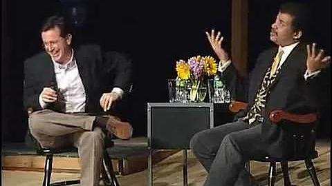 Stephen Colbert Interviews Neil deGrasse Tyson at ...