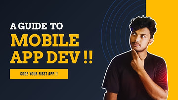 How to Code Your First Mobile App: Step-by-Step Guide for Beginners !!✨