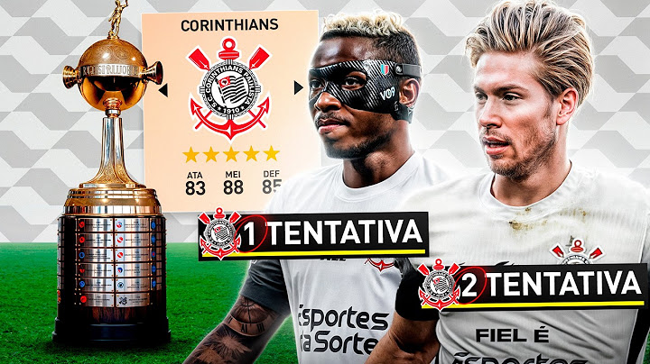 Coloquei 1 CRAQUE até o CORINTHIANS ganhar a LIBERTADORES 🏆