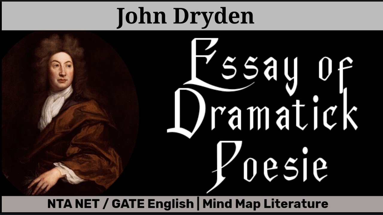 defence of an essay of dramatic poesy