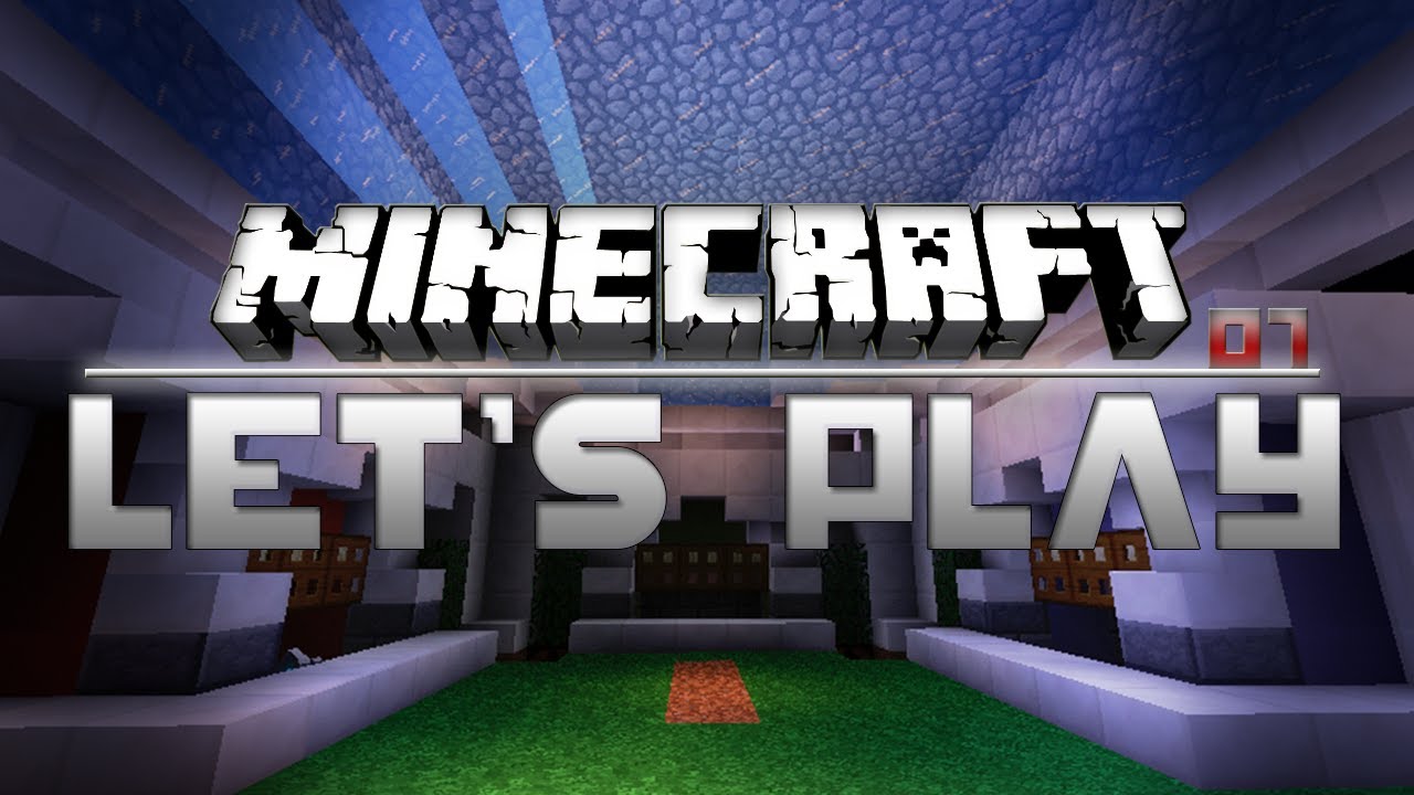 The7up Plays Minecraft #7 - Cold colours, Big room!