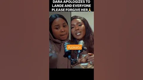 Ijoba lande’s wife dara Apologize to fanz and lande