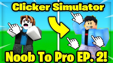 Noob To Pro With *0 ROBUX!* In Clicker Simulator *IS HARD!!* EP. 2 (Roblox Clicker Simulator)