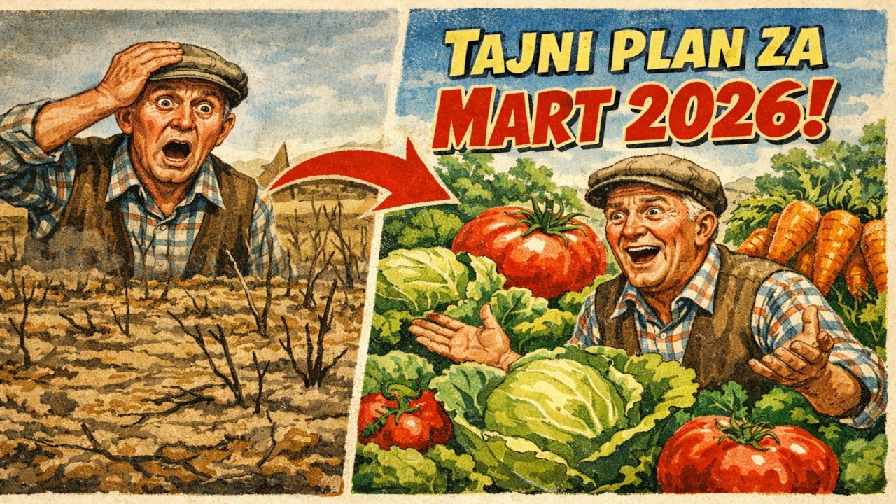 MART 2026: Kompletan Plan za Baštu! Šta Raditi SVAKE NEDELJE da ne biste pogrešili!
