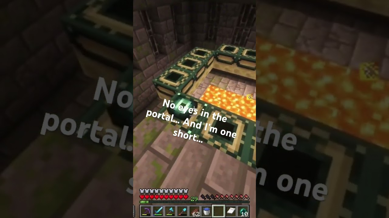 I am so unlucky #minecraft #gaming #mc #mcyt #survival #shorts #short