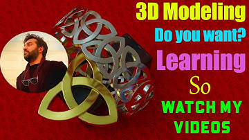 How to design a ring by geometric shape is pretty popular, 3D modeling, Join ME