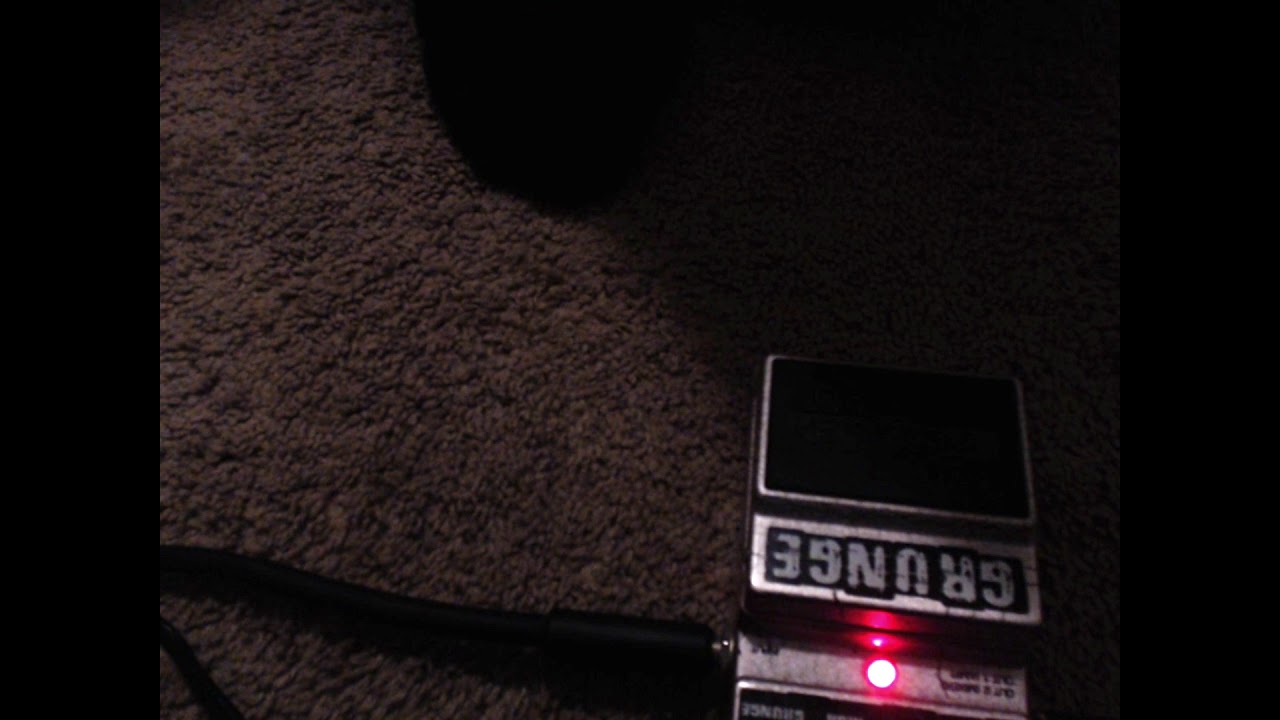 Digitech Grunge Pedal Demo YouTube Digitech Grunge Pedal Demo YouTube